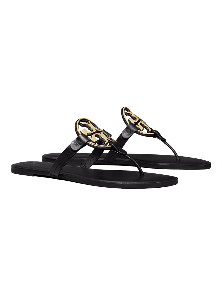 Tory Burch Metal Miller Slippers