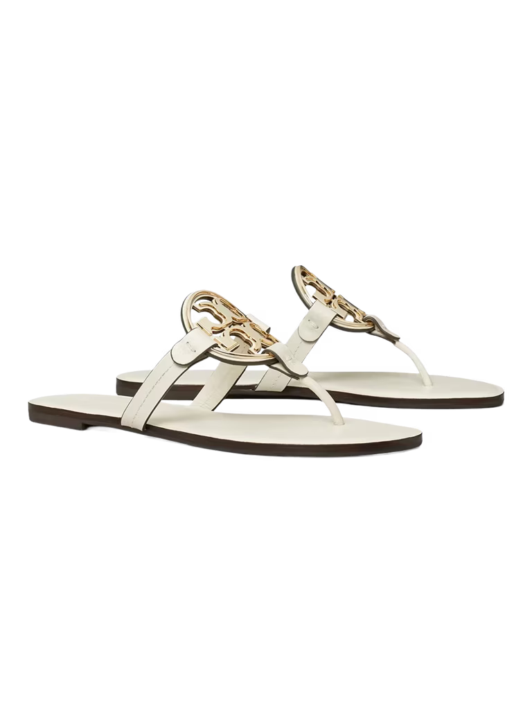 Tory Burch Metal Miller Slippers