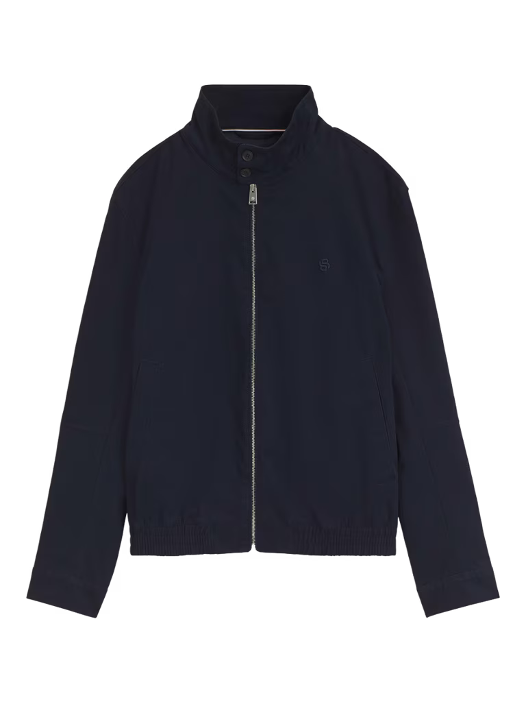 BOSS Stretch Cotton Water-Repellent Jacket