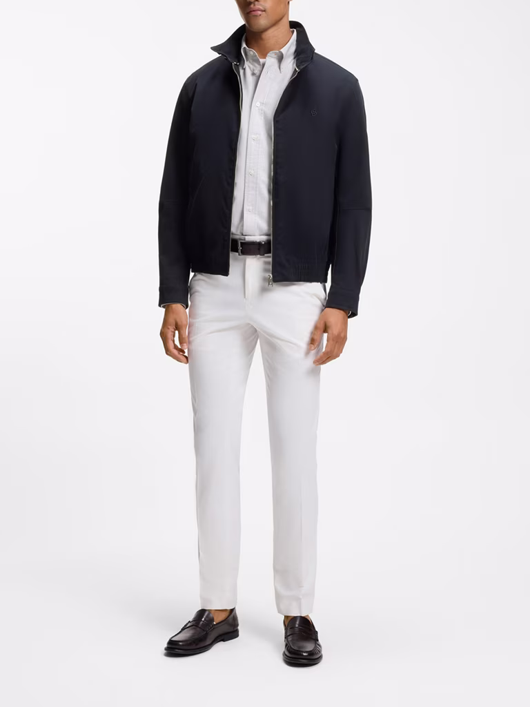 BOSS Stretch Cotton Water-Repellent Jacket
