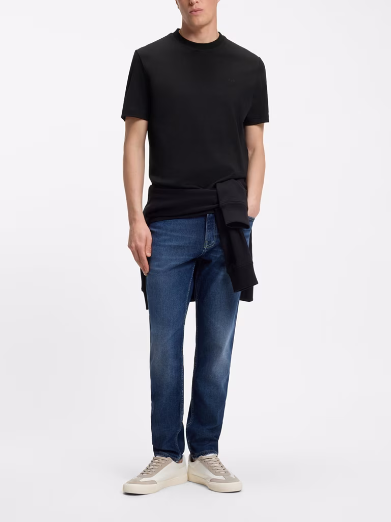 BOSS T-Shirt With Embroidered Logo