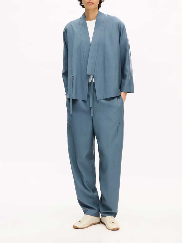 KENZO Loose Fit Cargo Sweatpants