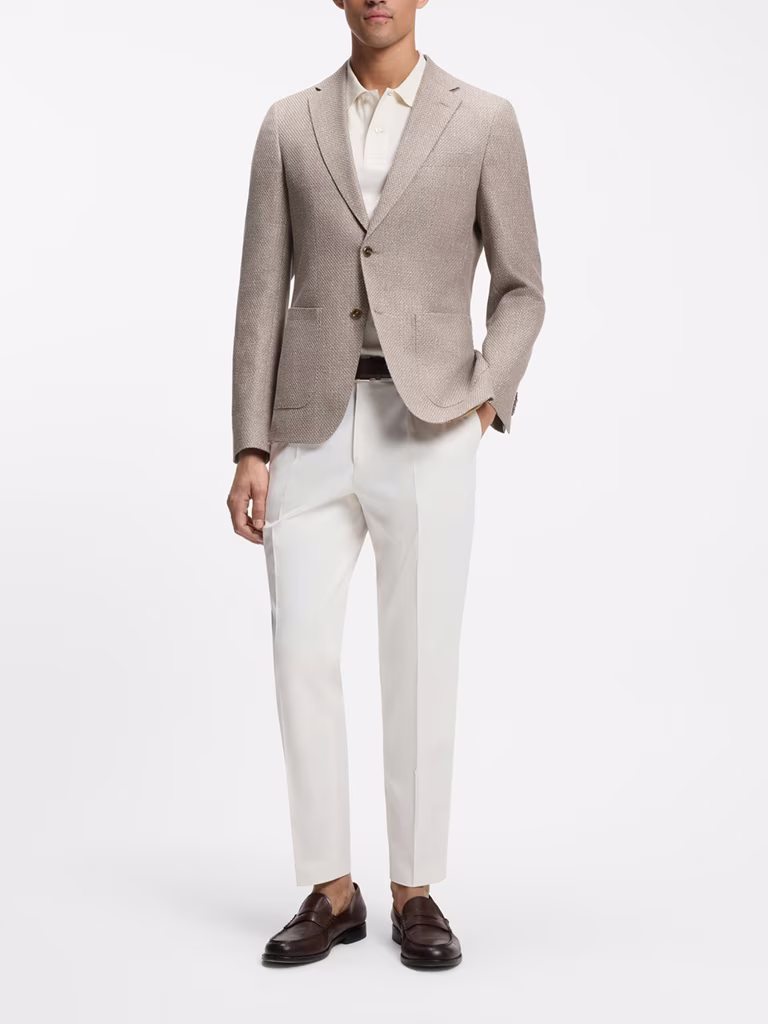 BOSS Virgin-Wool Blend Slim-Fit Blazer