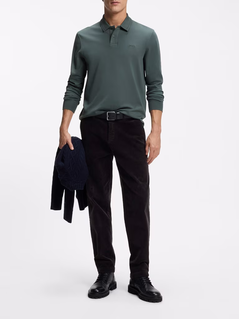 BOSS Long-sleeved Polo Shirt