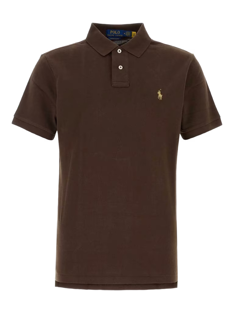 Polo Ralph Lauren Custom Slim Fit Mesh Polo T-Shirt