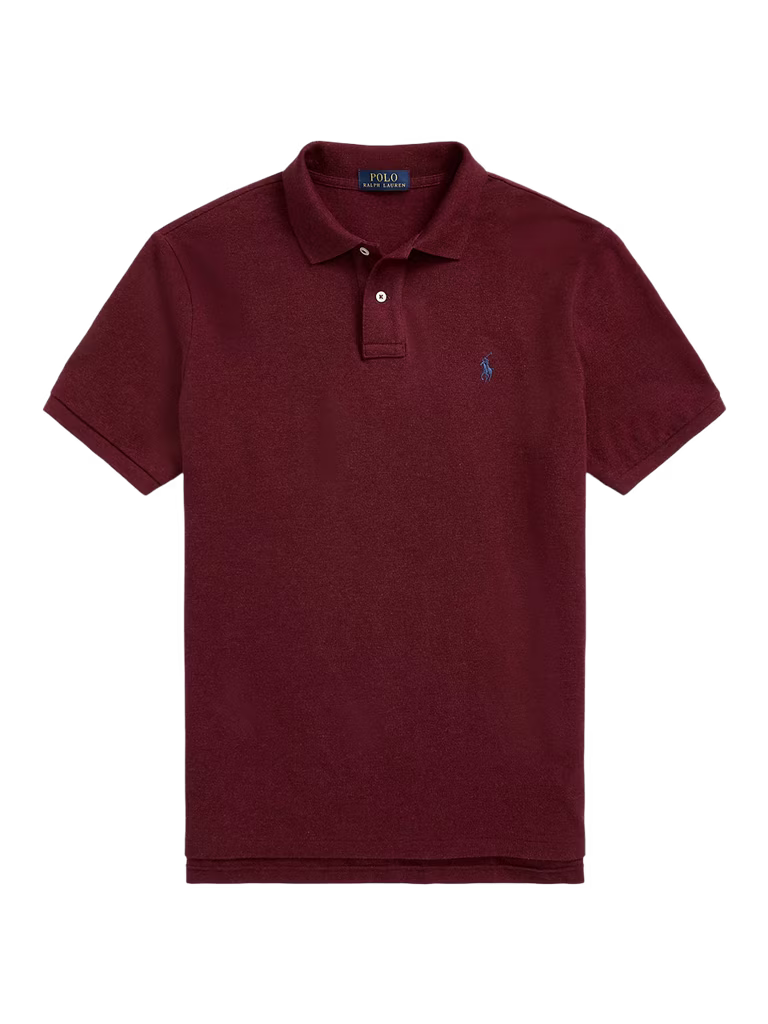 Polo Ralph Lauren Custom Slim Fit Mesh Polo T-Shirt