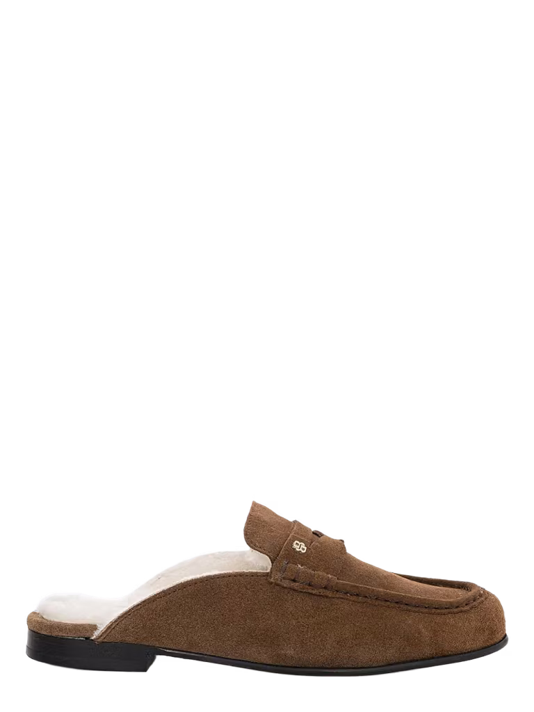 BOSS Suede Slippers