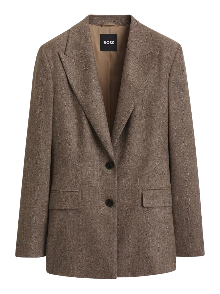BOSS Slim-fit Textured Blazer