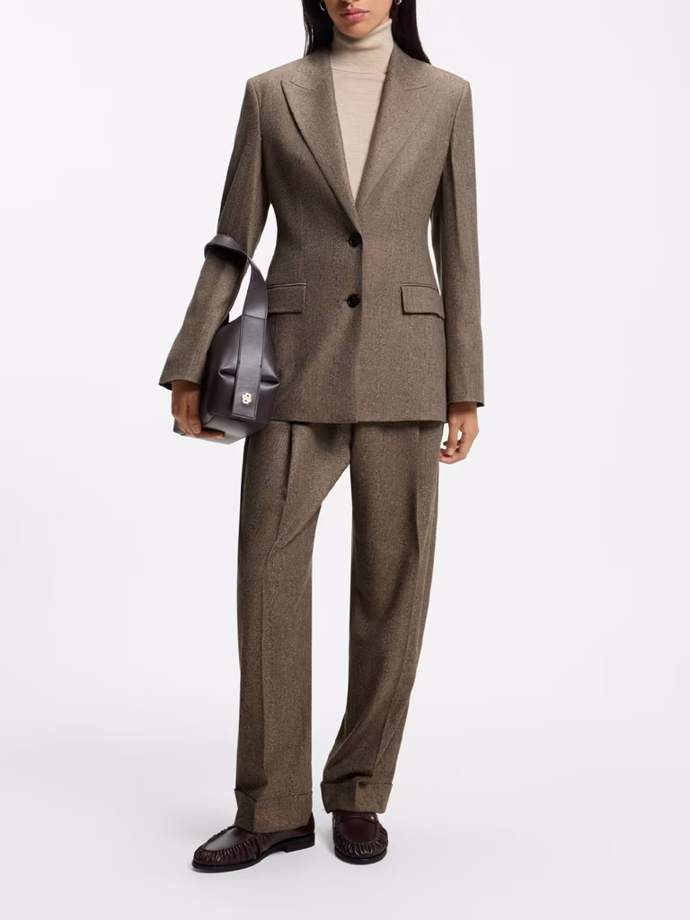 BOSS Slim-fit Textured Blazer