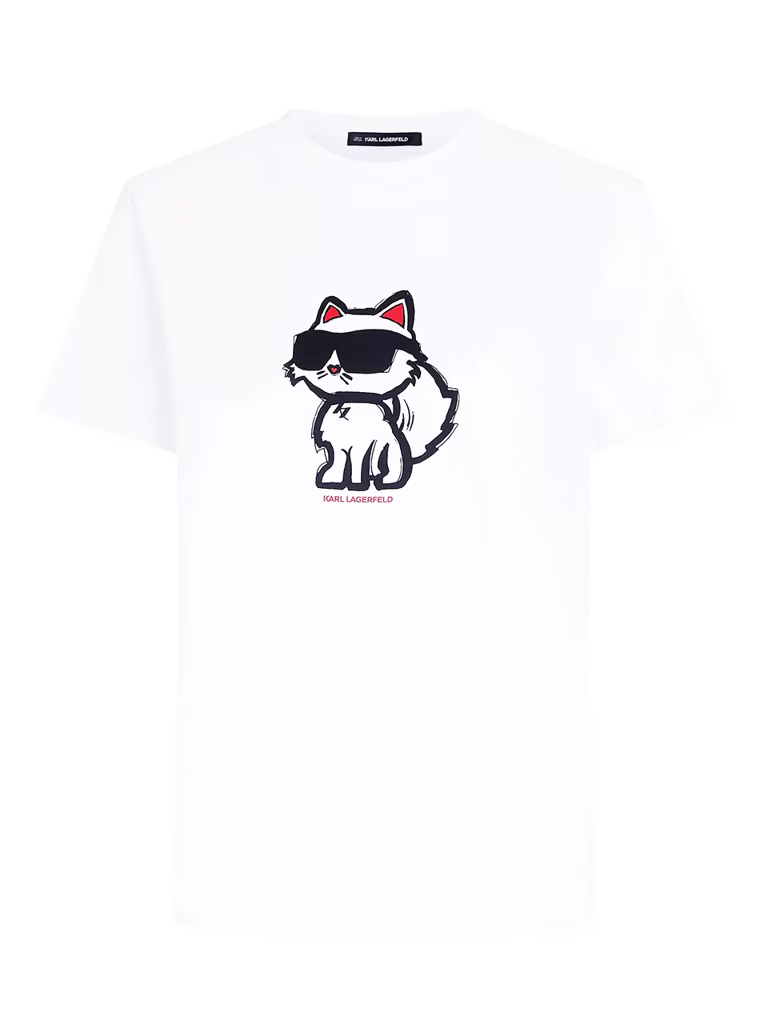 Karl Lagerfeld Ikon Choupette T-Shirt