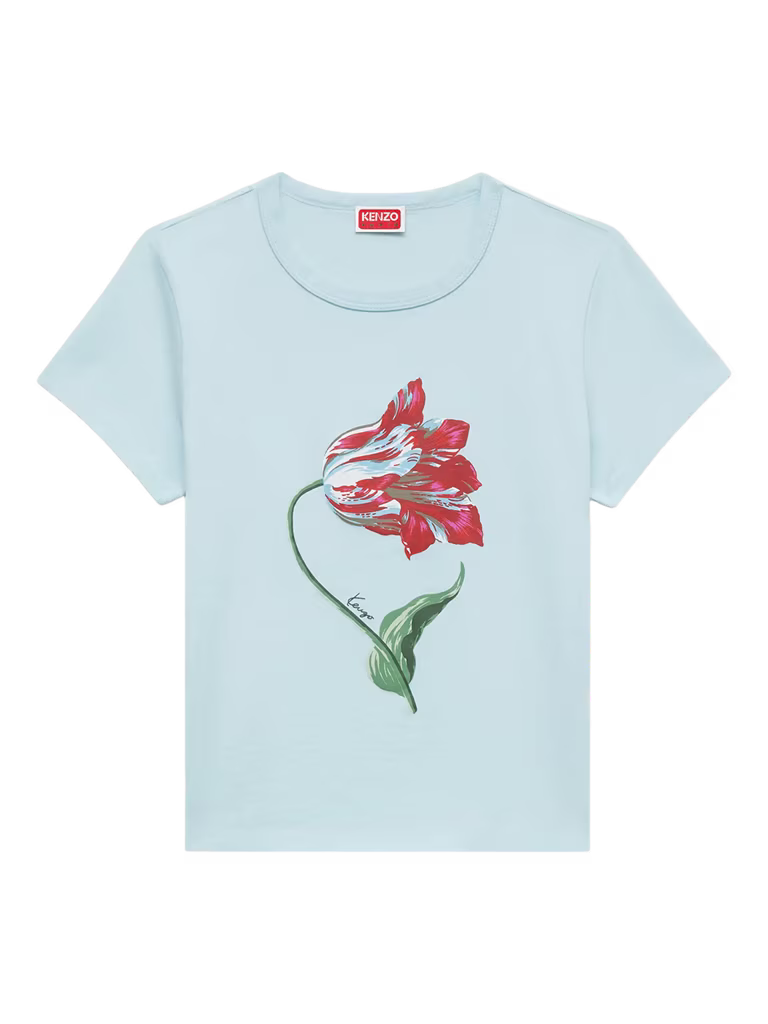KENZO Tulip Cotton T-Shirt