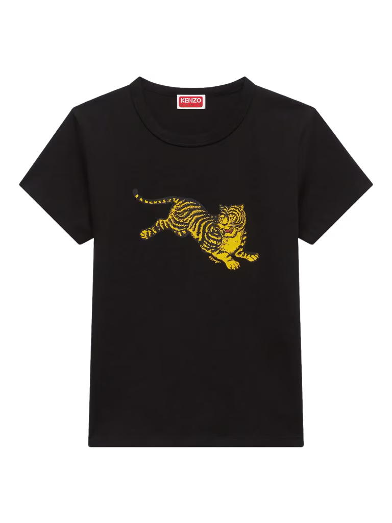 KENZO Jumping Tiger T-Shirt In Cotton