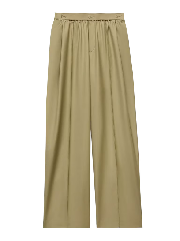 KENZO Elasticated Pants In Virgin Wool