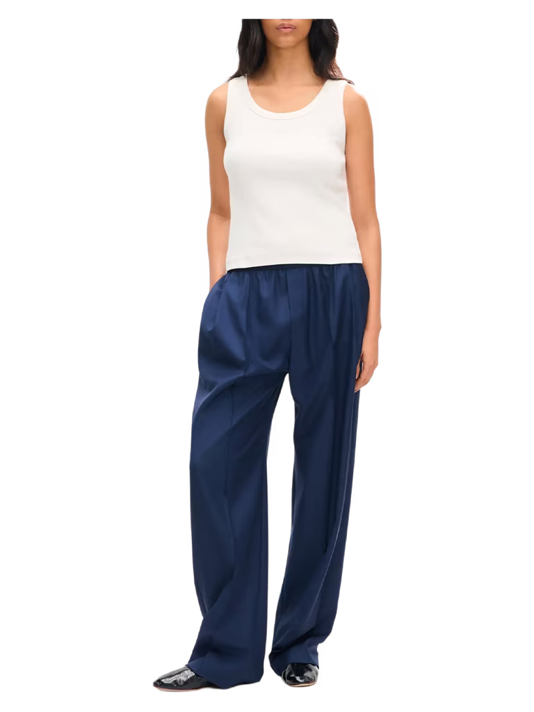 KENZO Signature Embroidered Cotton Tank Top