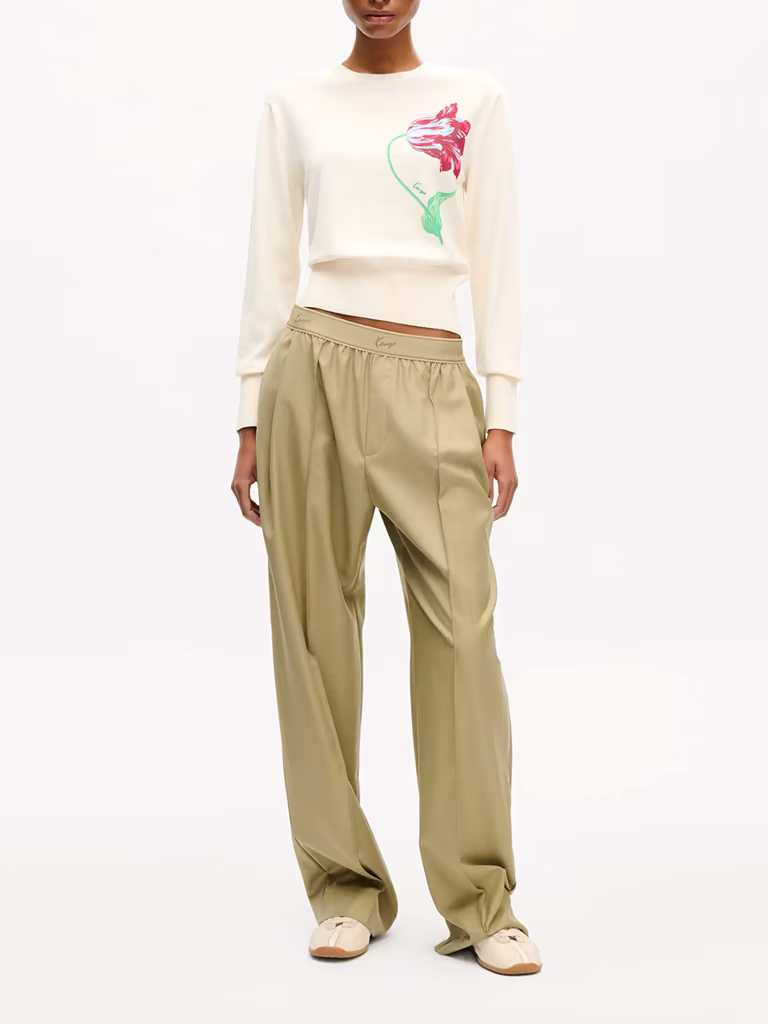 KENZO Tulip Jumper In Cotton Wool