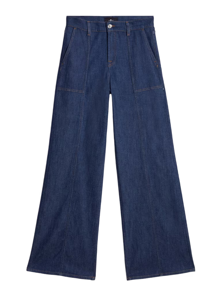 7 For All Mankind Utility Lotta Wide Leg Jeans