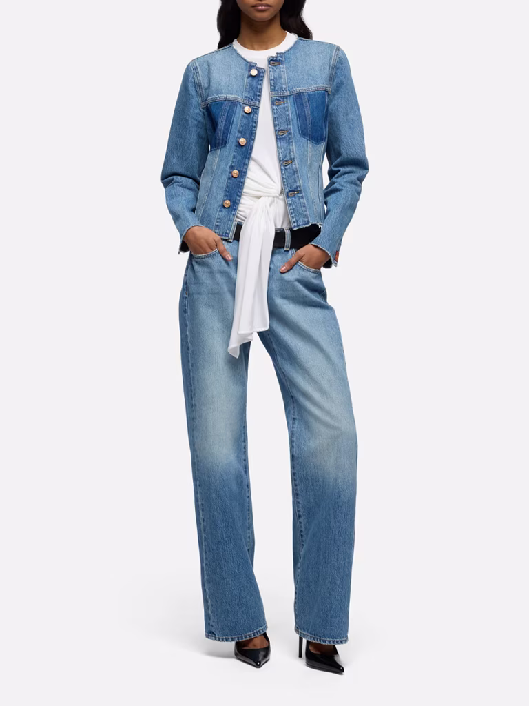 7 For All Mankind Straight Leg Jeans