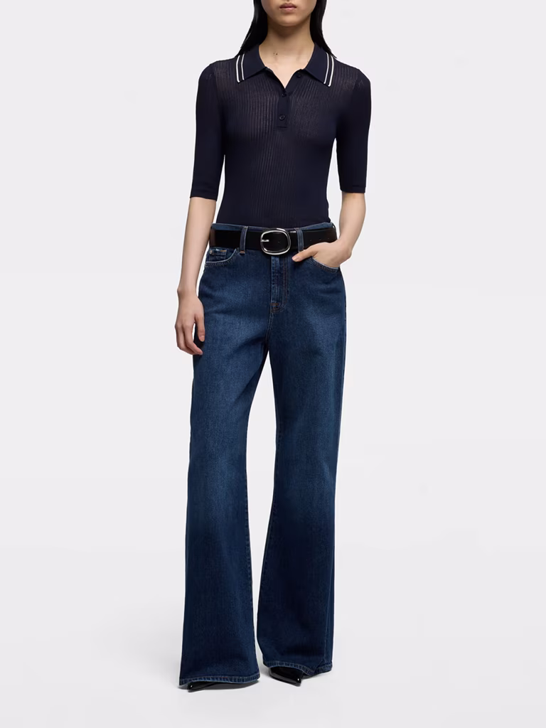 7 For All Mankind Wide Leg Jeans