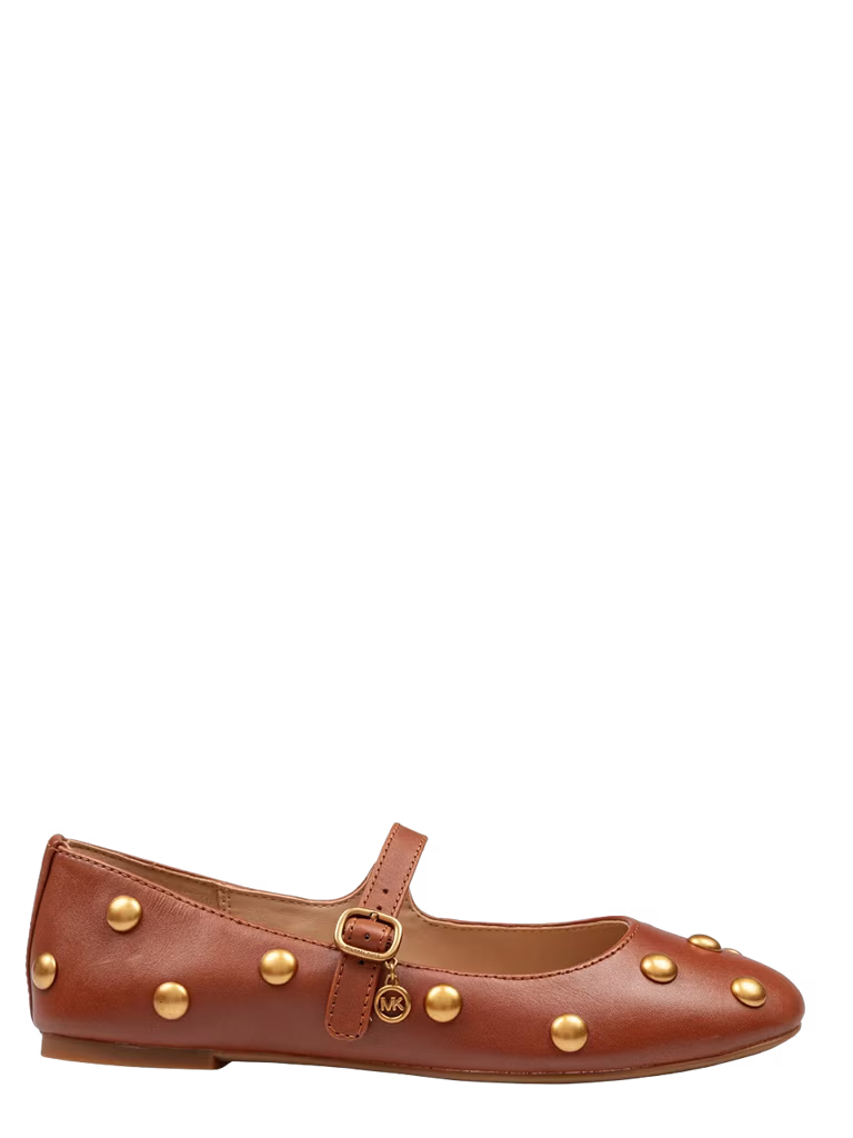 Michael Kors Nellie Flex Leather Ballet Shoes