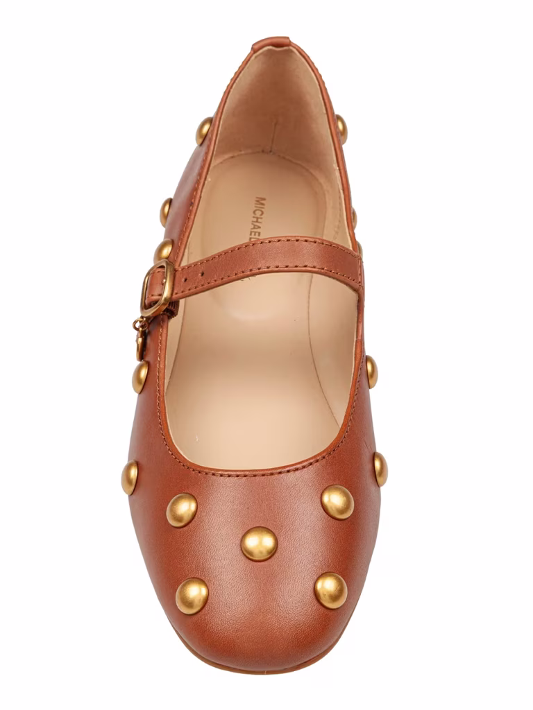 Michael Kors Nellie Flex Leather Ballet Shoes