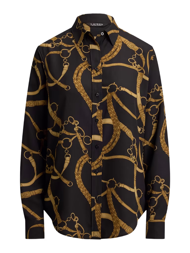 Lauren Ralph Lauren Crepe Shirt