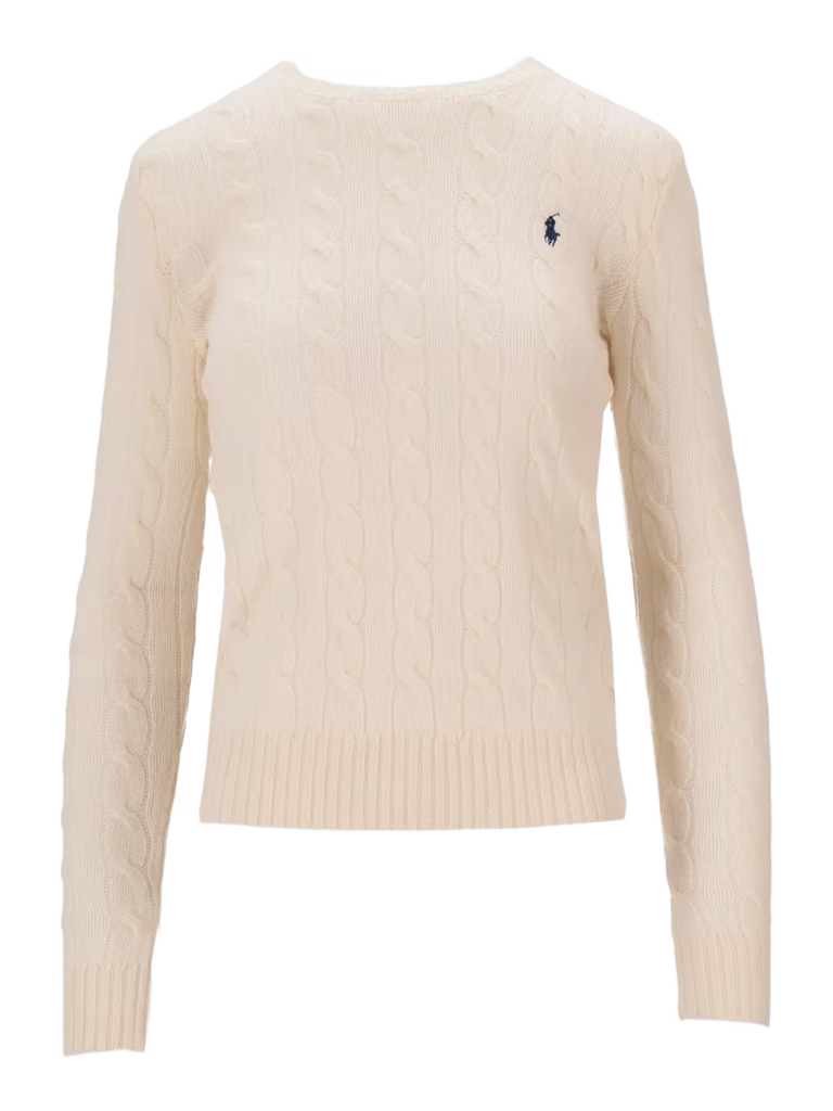 Polo Ralph Lauren Cable Wool-cashmere Sweatshirt