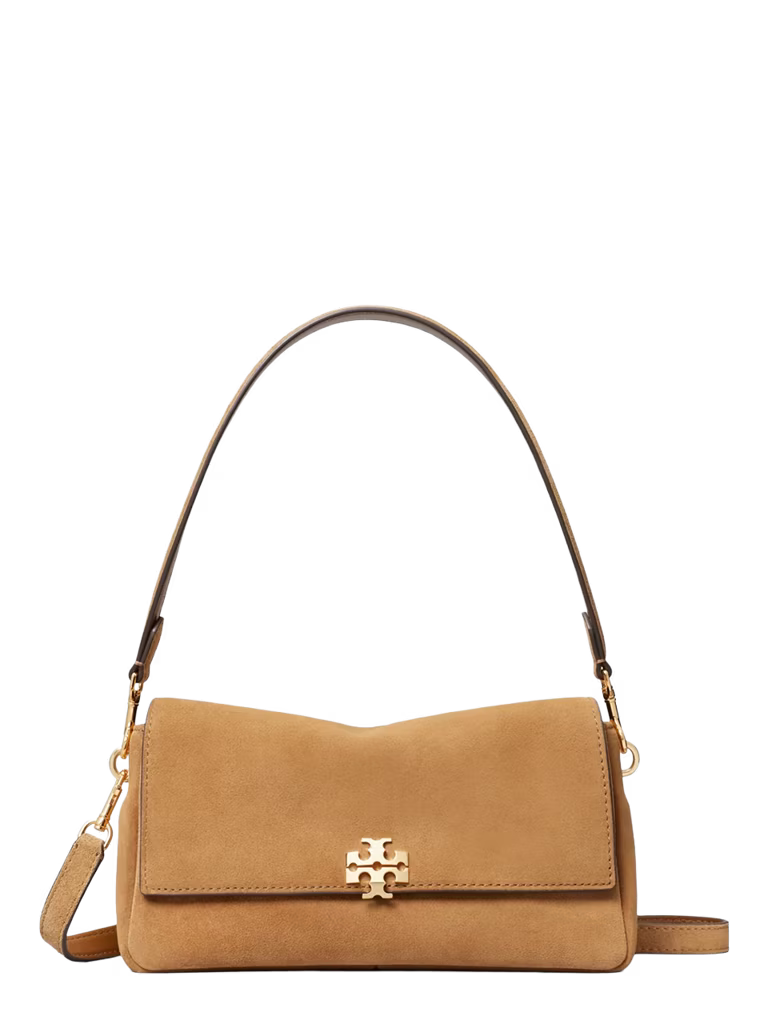 Tory Burch Small Charlie Suede Shoulder Bag